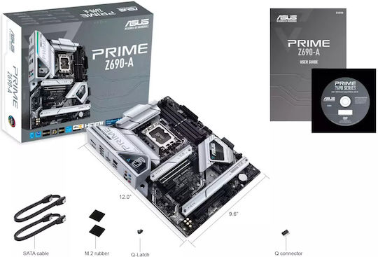 Asus Prime Z690-A Mutterplatine ATX mit Intel 1700 Steckdose 90MB18L0-M0EAY0