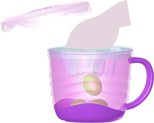 Nip Baby Food Bowl Children's Food Cup 2in1 Pink