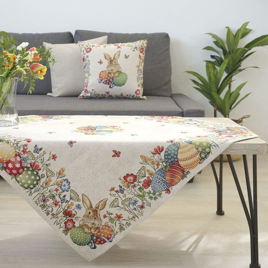Dimeco Easter Bunny Πασχαλινή Μαξιλαροθήκη Υφασμάτινη 45x45x45εκ.