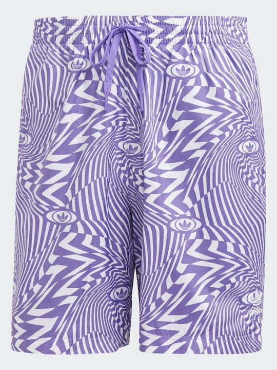 Αθλητική Ανδρική Βερμούδα White / Purple Rush