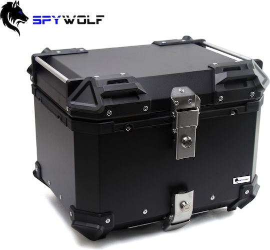 Spywolf SpyWolf Space-S Черен Алуминиев Мотоциклетен Куфар 45л