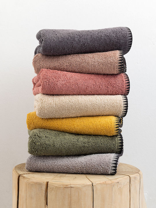 Palamaiki Bath Towel Brooklyn 70x140cm. Taupe Weight 500gr/m²