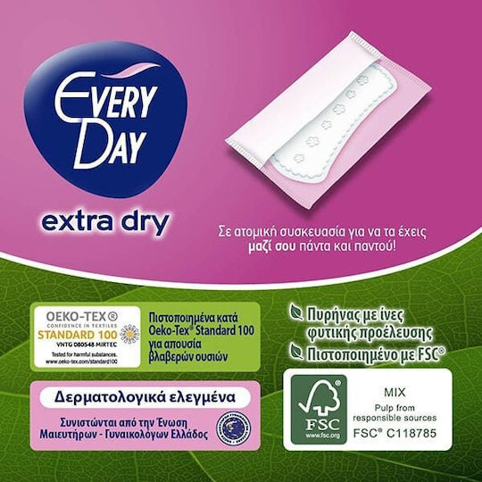 Every Day Extra Dry Normal Сервиетки 20бр с екстракт от лайка