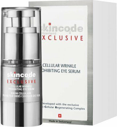 Skincode Αντιγηραντικό Serum Ματιών με Πεπτίδια & Υαλουρονικό Οξύ 15ml