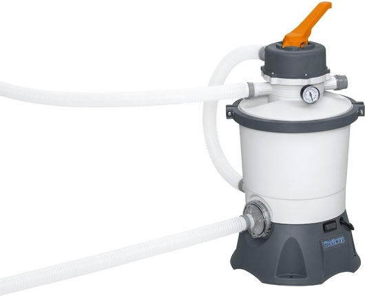 Bestway Hydrium Кръгъл Басейн С Метална Рамка 360x120см Сив