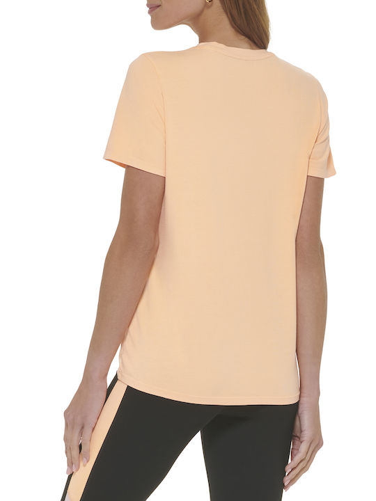 DKNY Damen T-shirt Gelb