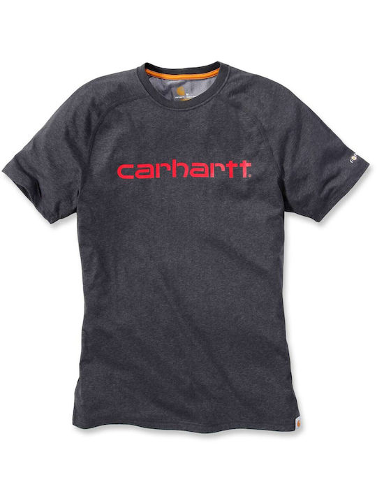 Carhartt Force Delmont tricou grafic Carhartt S/S carbon heather