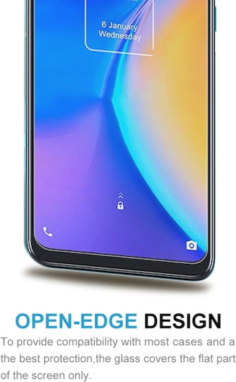 9H 2.5D 0.26мм Закалено стъкло (TCL 20SE - Търговска спецификация за електронен магазин)