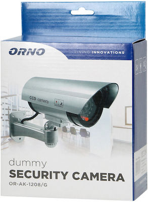 Orno Dummy Surveillance Bullet Camera Gray