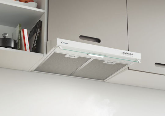 Candy CFT62/4W Ελεύθερος Απορροφητήρας 60cm Λευκός