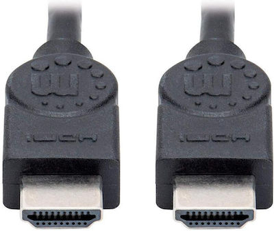 Manhattan Cable HDMI male - HDMI male 1m Black