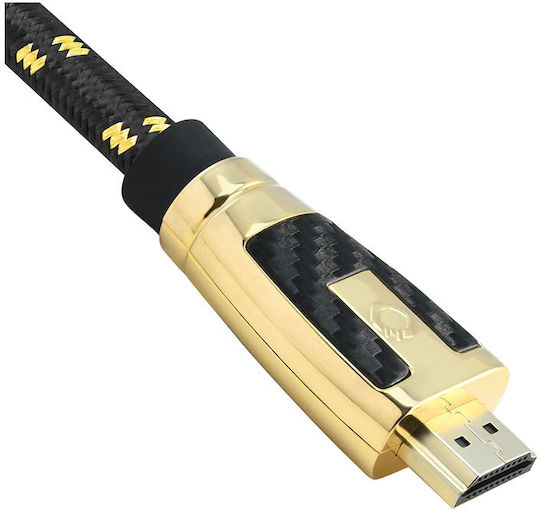 Oehlbach Kabel HDMI-Stecker - HDMI-Stecker 0.75m Schwarz