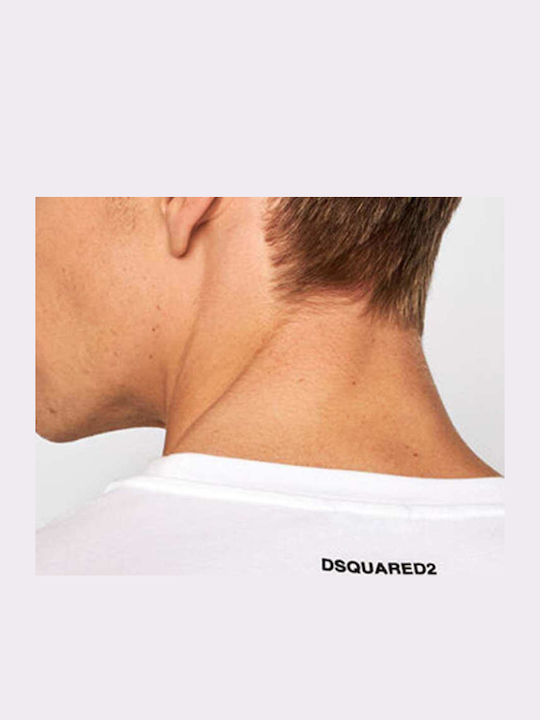Dsquared2 Men's Short Sleeve Undershirt White