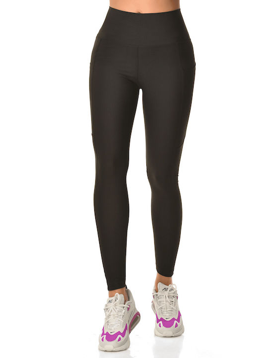 Superstacy Women's Long Training Legging High Waisted Black