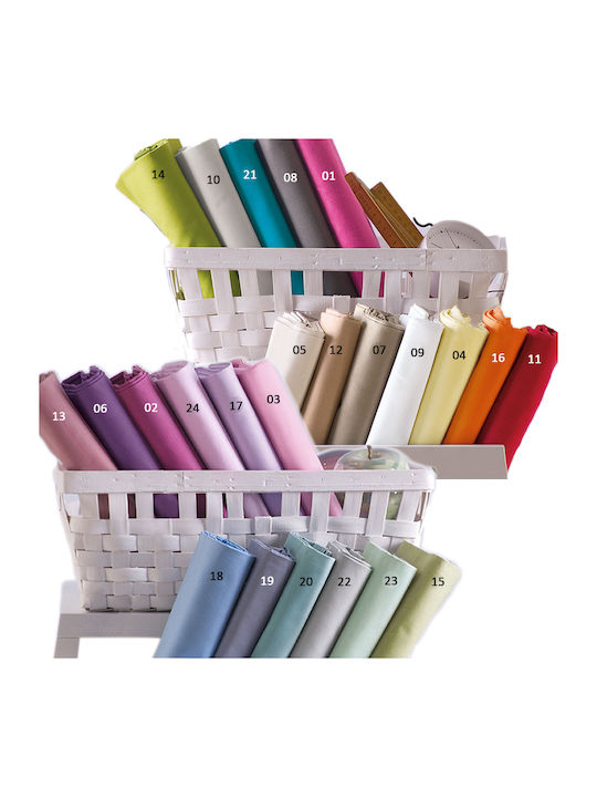 Rythmos Sheet Super-Double with Elastic 165x205+25cm. Madonna 08