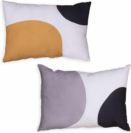 Nef-Nef Homeware Perna De Canapea Minimalist Din 100% Bumbac Galben 40x55cm