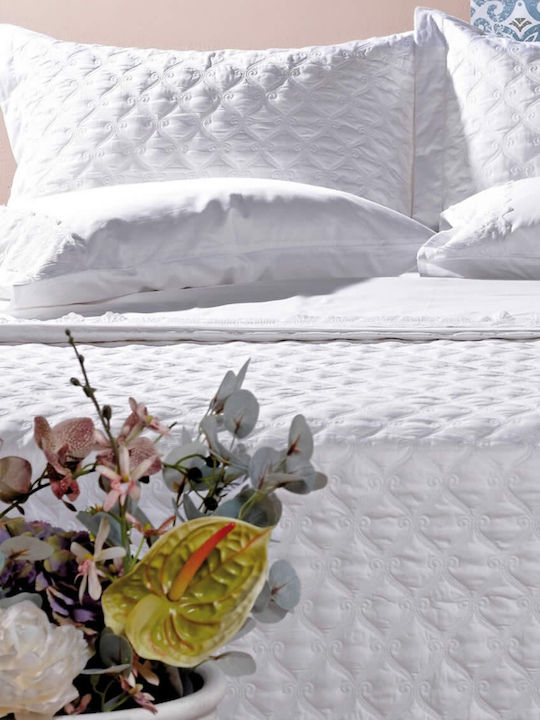 Kentia Karenina Σετ Νυφικά Σεντόνια Υπέρδιπλα 4τμχ 240x270cm
