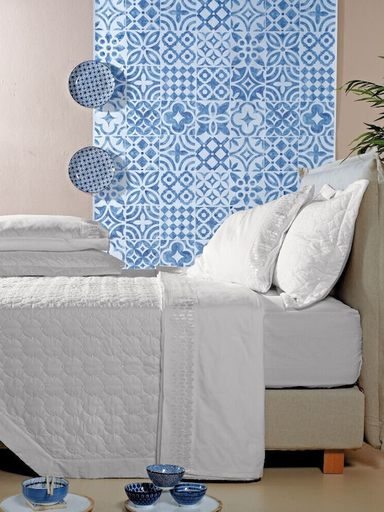 Kentia Catalina Set Cearceafuri Mireasă Super Double 4buc 240x270cm