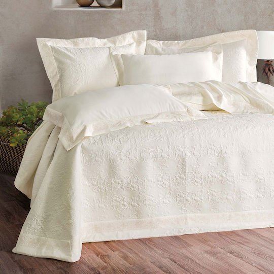 Rythmos Irina Bridal Blanket Set King Size with 2 Pillowcases 235x250 cm