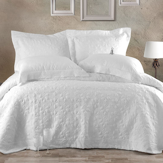 Rythmos Tabitha Νυφικό Σετ 7τμχ Λευκό 235x250cm