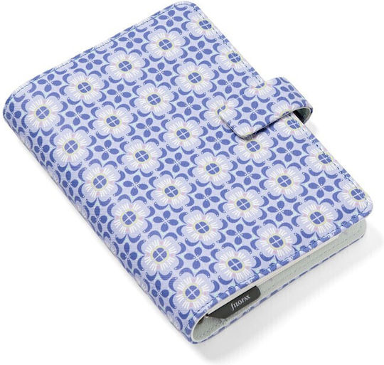 Filofax Personal Mediterranean Blue Wöchentlich Veranstalter Blau Leder 13.5x18.7cm