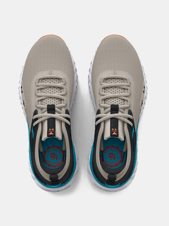 Project Rock 5 Sportschuhe Training & Fitnessstudio Gray Matter / Black / Blue Surf