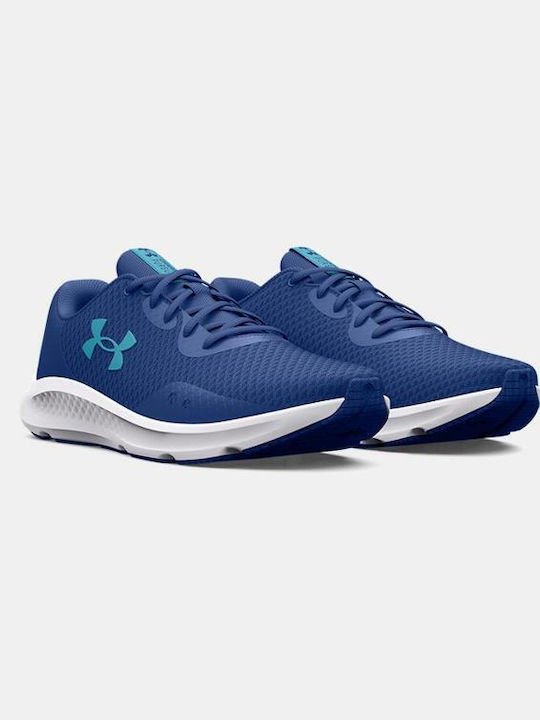 Under Armour Charged Pursuit 3 Ανδρικά Αθλητικά Παπούτσια Running Μπλε