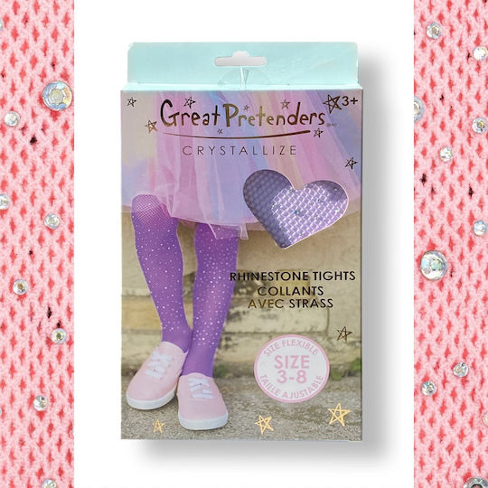 Socks/Tights for Carnival in Pink color 1pcs