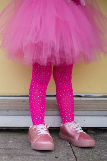 Socks/Tights for Carnival in Pink color 1pcs