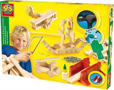 Ses Creative Wooden Construction Toy Σετ με Σφήνες