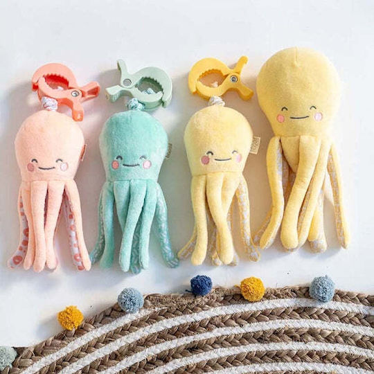 Saro Hanging Baby Car Toy with Music Octopus for Newborns