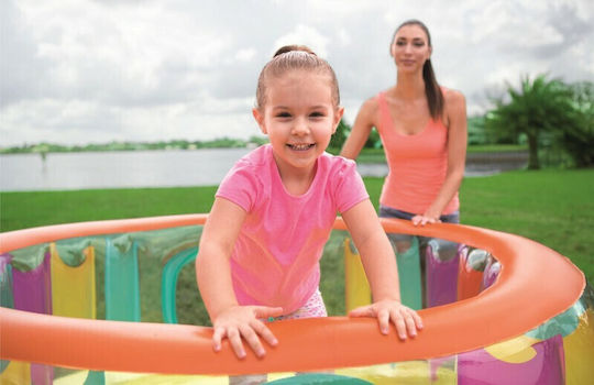 Bestway Saltea Gonflabilă BounceJam Cu Tobogan Gonflabil Pentru 3-6 Ani
