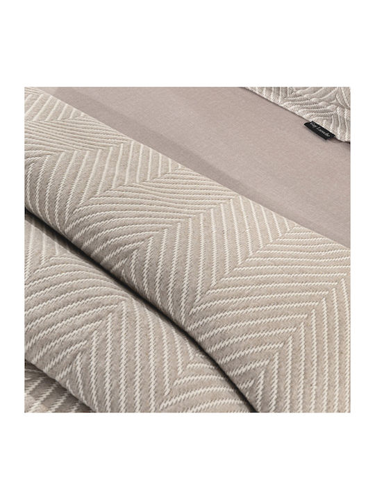 Guy Laroche Vigo Κουβέρτα Πικέ Μονή 160x260εκ. Linen