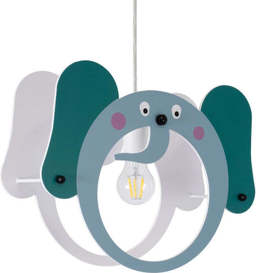 GloboStar Kids Single Ceiling Light E27 Elephant