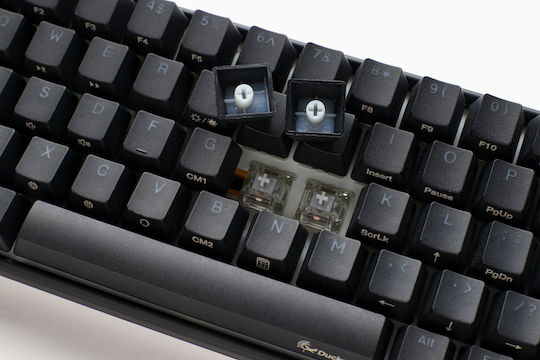 Ducky One 3 Mini Classic Gaming Mechanical Keyboard 60% with Cherry MX Blue switches and RGB lighting (English US)