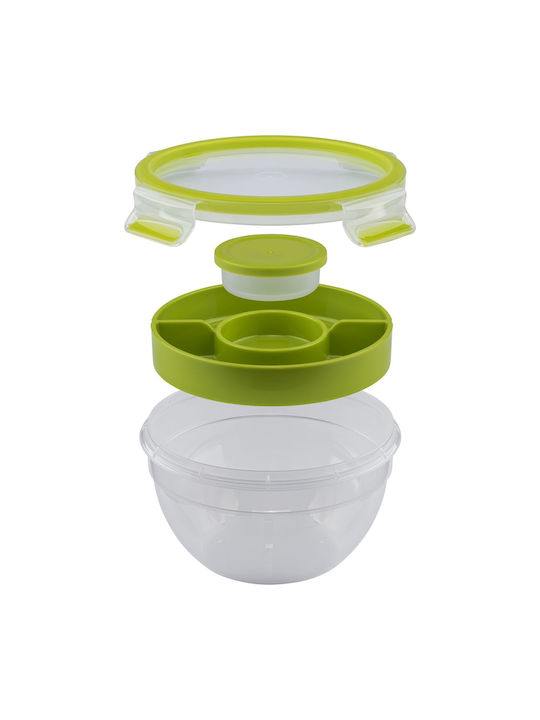 Emsa Clip & Go Lunchbox Kunststoff Grün 1000ml 1Stück