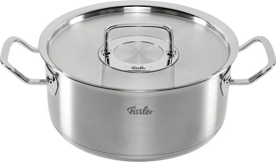 Fissler Original Profi Deep Stainless Steel Pot 4.5lt / 24cm