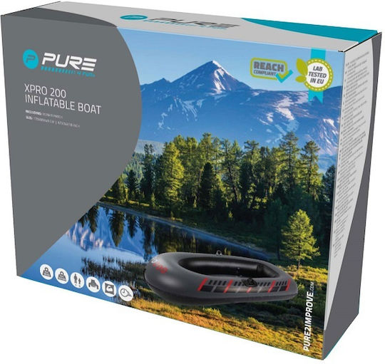 Pure4fun Pure4fun XPRO‑200 Inflatable Boat for 1 Person Black 170x85cm
