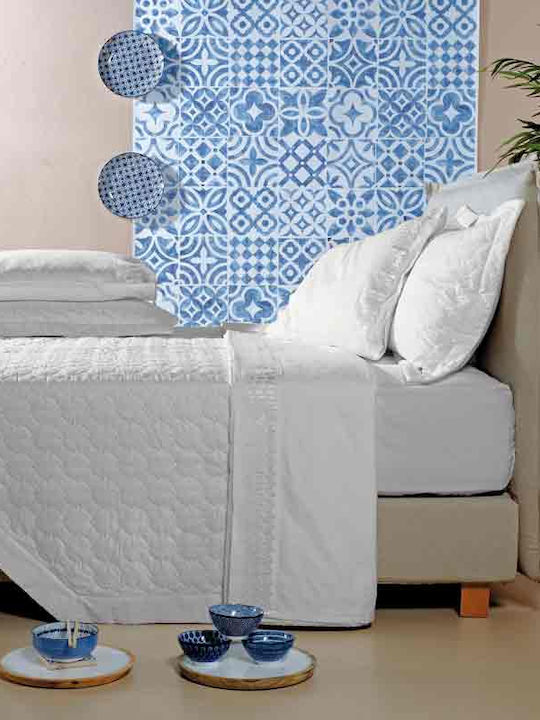 Kentia Catalina Bridal Blanket Set Queen with 2 Pillowcases 230x250 cm