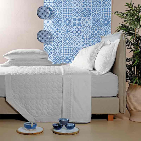 Kentia Catalina Bridal Blanket Set Queen with 2 Pillowcases 230x250 cm