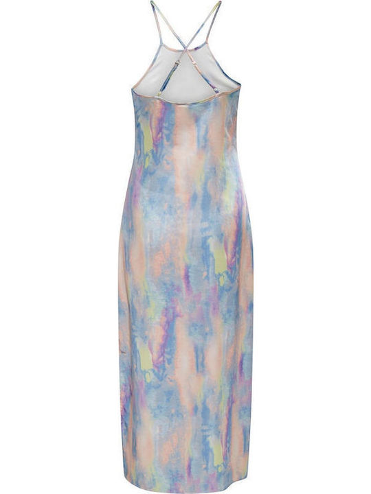 Aya Mayra Summer Maxi Slip Dress Dress with Slit