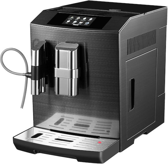 Acopino Modena One Touch Αυτόματη Μηχανή Espresso 1500W Πίεσης 19bar με Μύλο Άλεσης Μαύρη