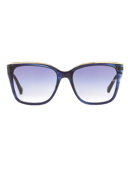 Ana Hickmann Ochelari de soare Albastru cu Mixed Cadru & Albastru Lentilă Ana Hickmann Ochelari de soare Albastru cu Mixed Cadru & Albastru Lentilă