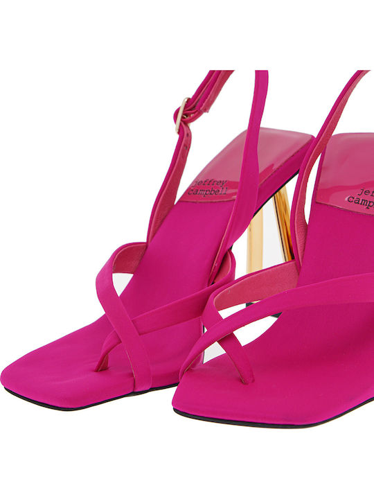Fabric Sandals Fuchsia