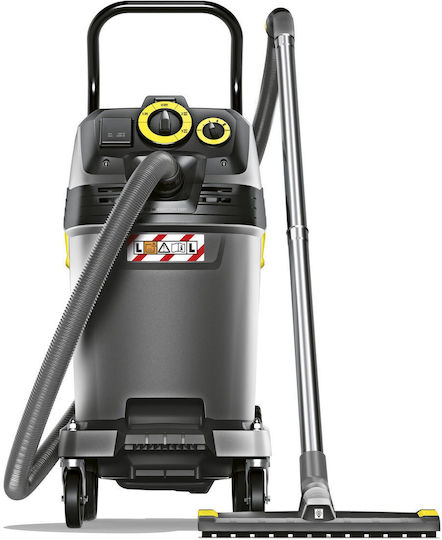 Karcher NT 50/1 Tact Te L Staubsauger Flüssigkeiten / Feststoffe 1380W mit Kunststoff Behälter 50Es