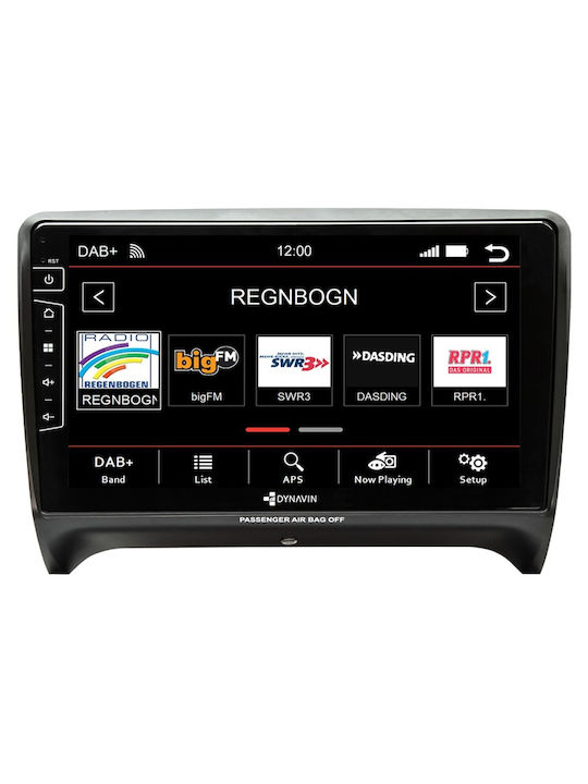 Dynavin Car Audio System for Audi TT (8J) / TT Jeep Compass 8J 2008-2014 (Bluetooth/USB/WiFi/GPS/Apple-Carplay/Android-Auto) with Touch Screen 9"