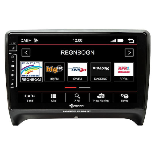 Dynavin Car Audio System for Audi TT (8J) / TT Jeep Compass 8J 2008-2014 (Bluetooth/USB/WiFi/GPS/Apple-Carplay/Android-Auto) with Touch Screen 9"