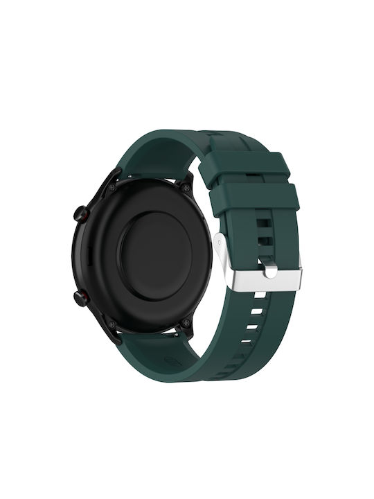 Λουράκι Σιλικόνης Σκούρο Πράσινο (Amazfit GTR 2e / GTR 2)