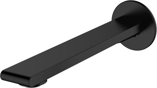Orabella Elegance Built-in Faucet Spout for for Bathroom Sink Black