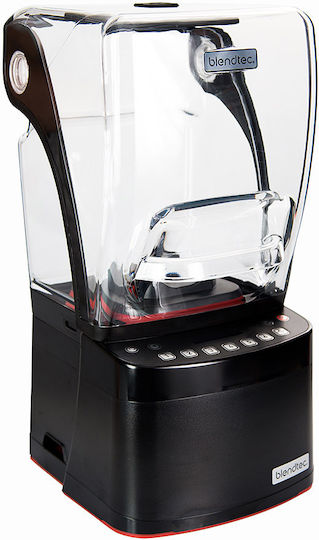 Blendtec Stealth 885 Gewerbliche Mixer 1.8kW Schwarz mit Gewicht Kanäts 2.8lt 22.2x23x44cm